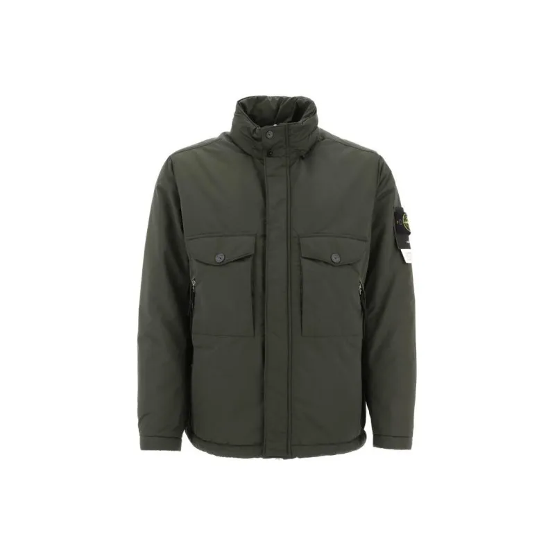 STONE ISLAND Jackets Men Dark Green-0