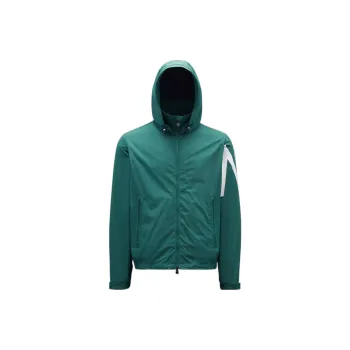 Moncler Logo patch Hooded Windbreaker