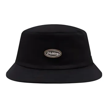 Dickies Cotton Bucket Hats Unisex Black