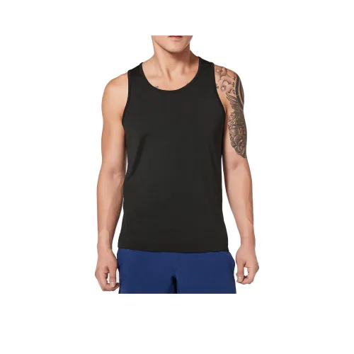 Lululemon Metal Vent Tech Tank Tops Men's Charcoal Black