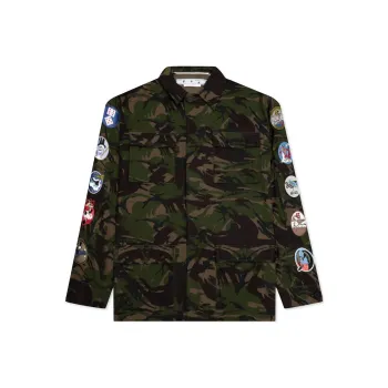 OFF WHITE Camou Patch Field Jacket