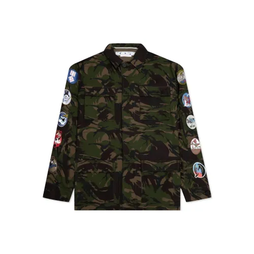 OFF WHITE Camou Patch Field Jacket