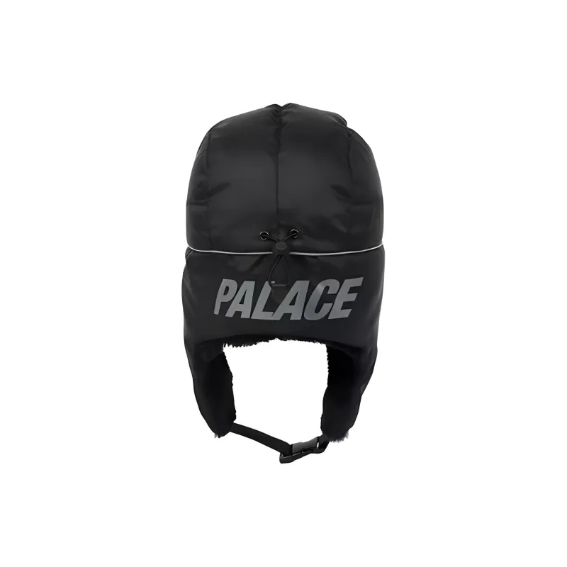 PALACE Trapper Hats Unisex Black-2