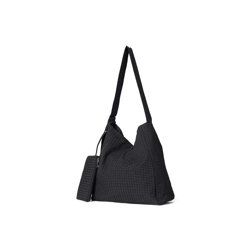 Dubaolu Fabric Shoulder Bag Women's Coffee/Black-16