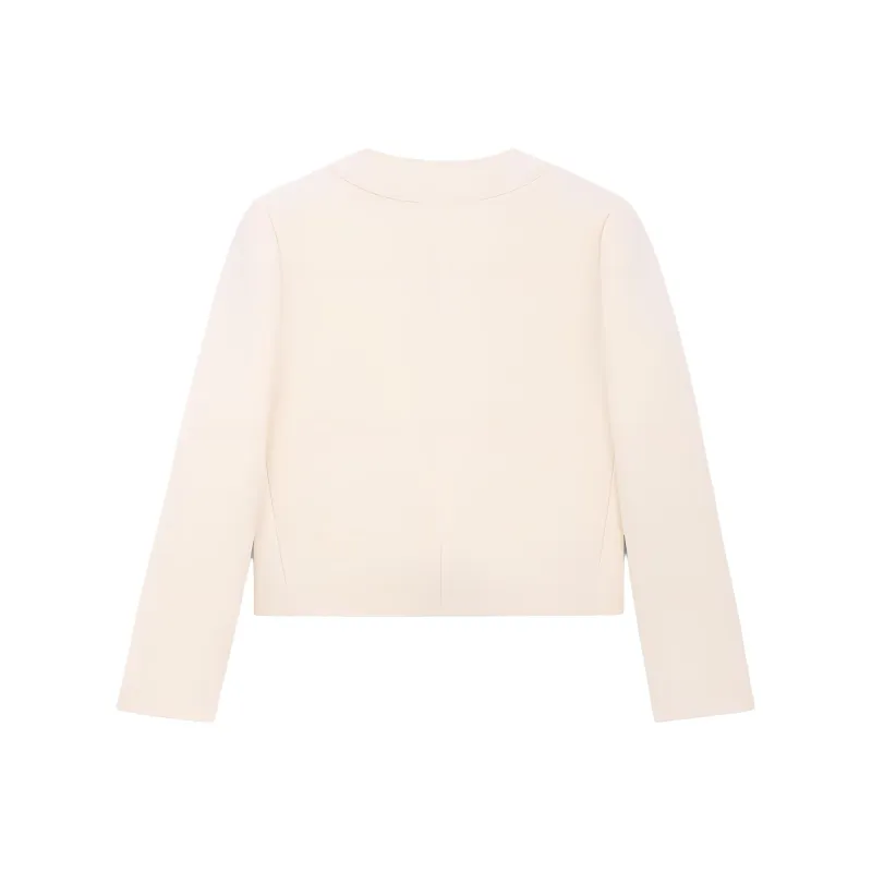CELINE Brompton Jacket In Wool Silk Gabardine-1