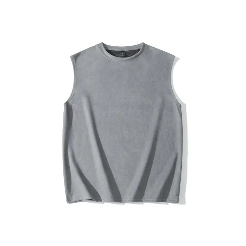 Lulifama Tank Tops Unisex Dark Red-4