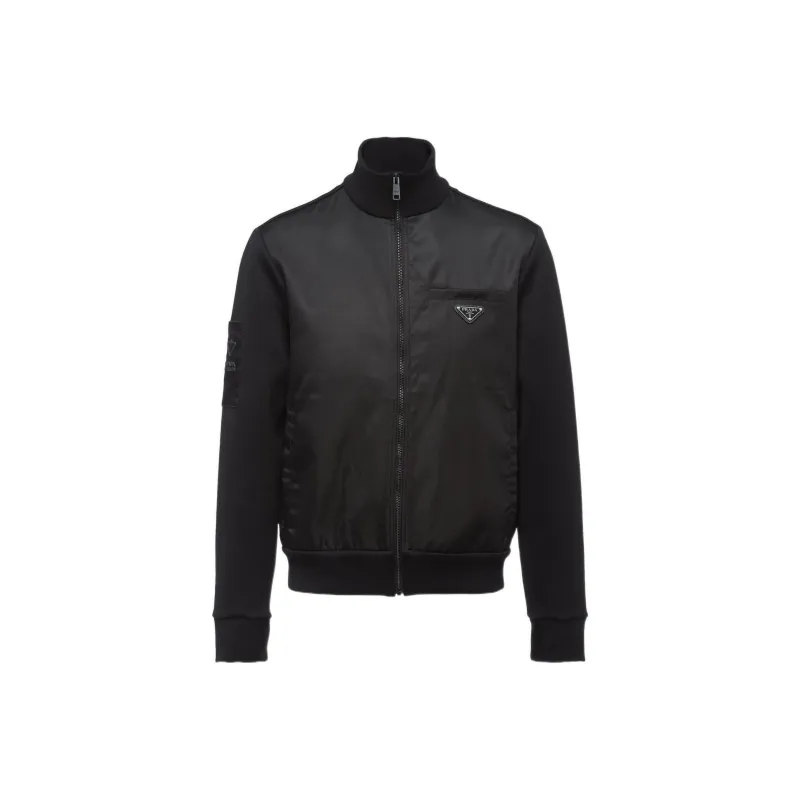 PRADA Jackets Men Black-0