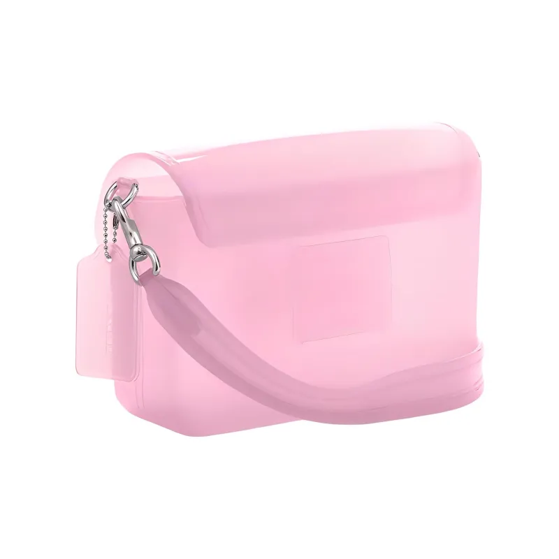 COACH Polyvinyl Chloride Jelly Bag, Shoulder Bag, Crossbody Bag Small Size Women's Bright Pink-1