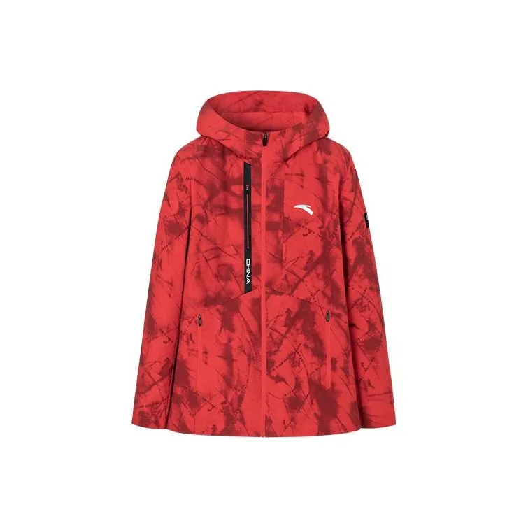 Anta Variety Training Collection Jacket Men's Classic Red-0