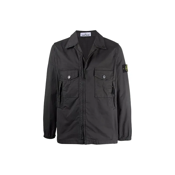 STONE ISLAND Jackets Men Charcoal Gray-0