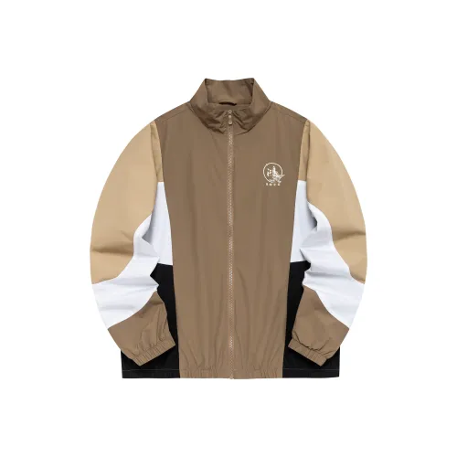 Erke Jackets Men Latte Brown