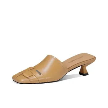JESSICA SOPHIA Rubber Sole Metal Abrasion Resistant Slip Resistant Closed Toe Slippers Women's