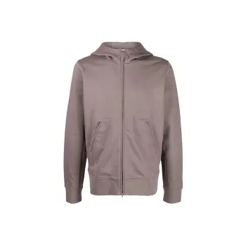 Y 3 Logo Patch Zipped Jacket