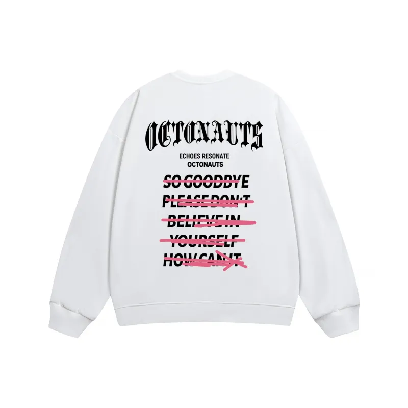 Small Columns Under The Sea Sweatshirt Unisex-3