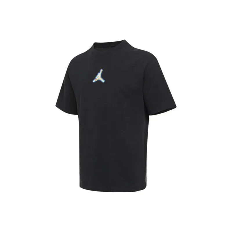 Jordan T Shirts Men Black-0