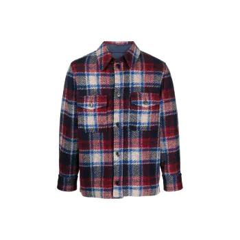 ISABEL MARANT Jackets Men Deep Red