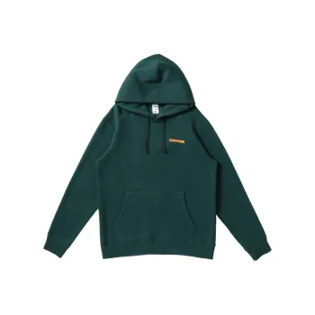 Converse BACK PRINT SWEAT HOODIE Sweatshirt Men's Dark Green