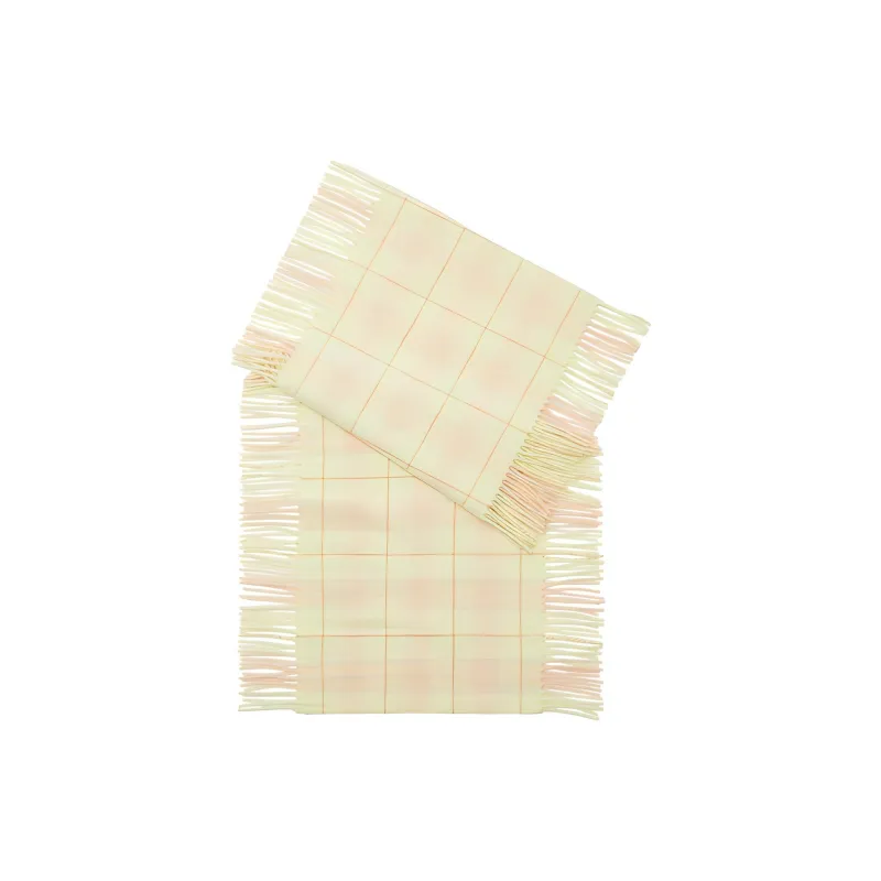 Burberry Check print Cashmere Scarf-2