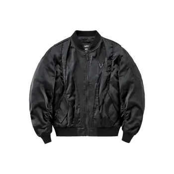 VIP Design Pilot Loose Fit Jacket Unisex Black