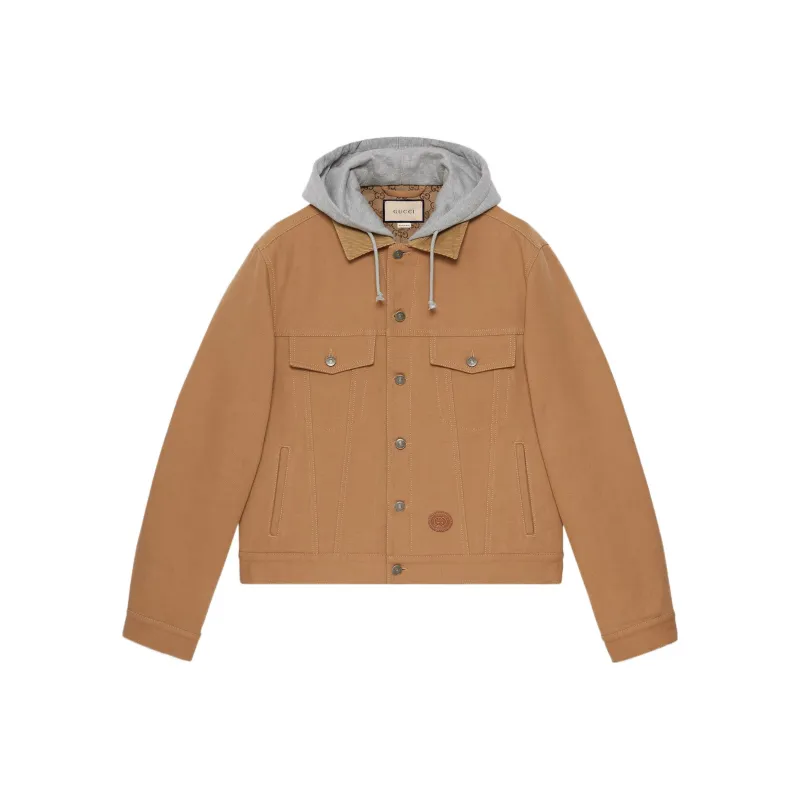 GUCCI SS23 Jackets Coats Men's Brown-0