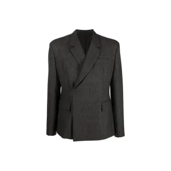 PRADA Double Breasted Long Sleeved Blazer