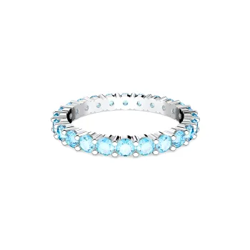 Swarovski Matrix Rings Women's Blue