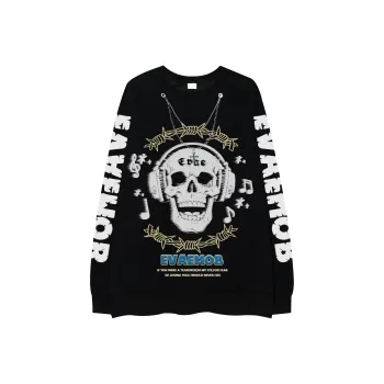 *EVAE+MOB Sweatshirt Unisex Black
