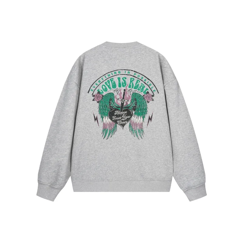 WARNING LIGHT Sweatshirt Unisex-5