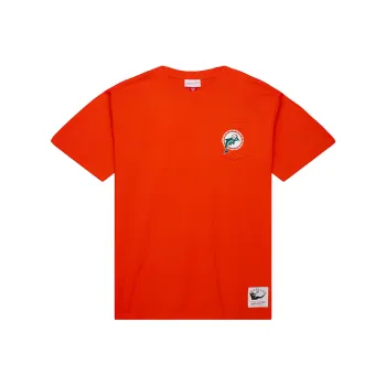 Mitchell Ness T Shirts Men Orange
