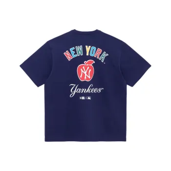 New Era T Shirt Unisex Marine Blue