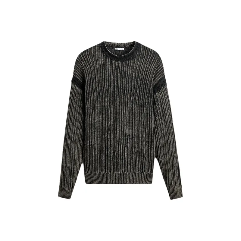 ZARA Knitwear Men Brown-0
