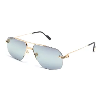 Cartier Première De Cartier Pilot-frame Sunglasses