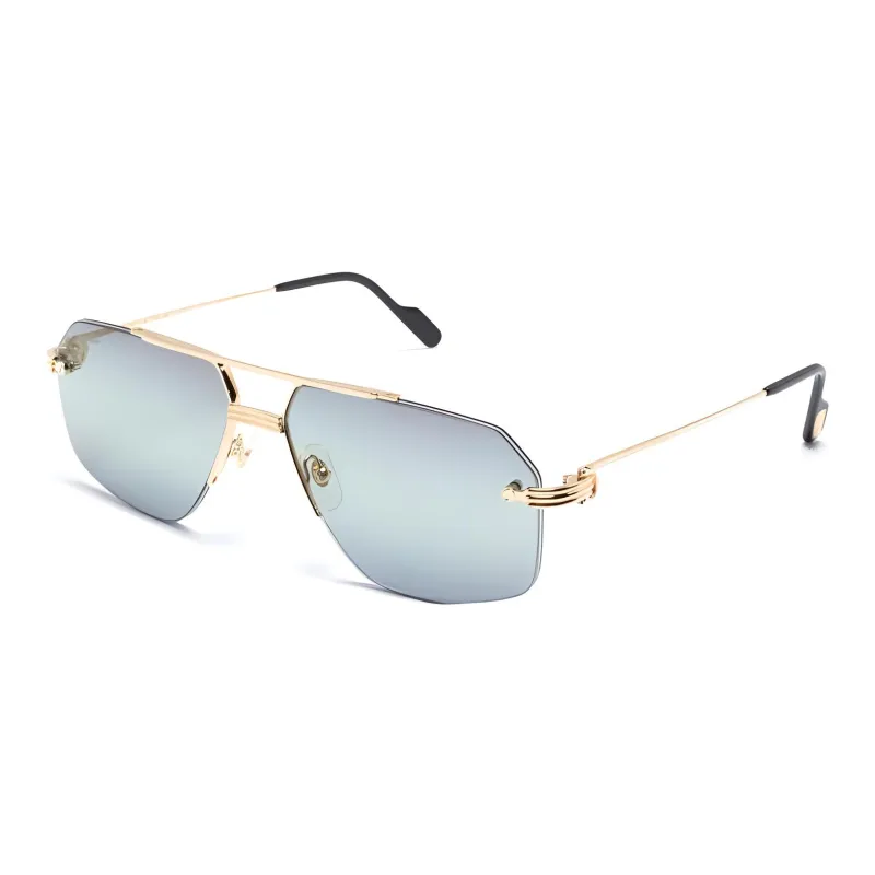 Cartier Première De Cartier Pilot-frame Sunglasses-0