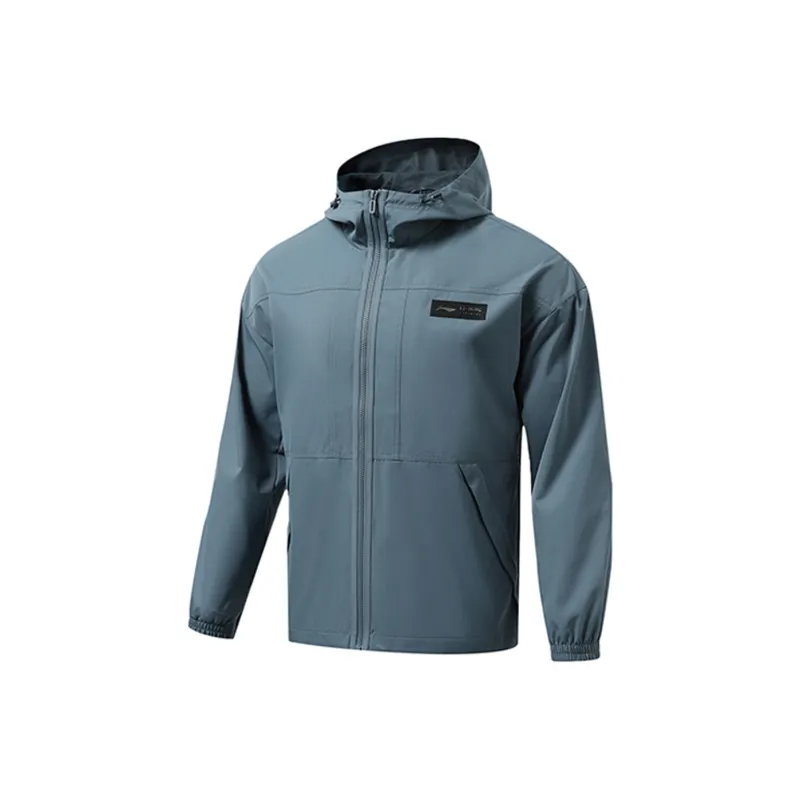 LINING Fitness Series Jackets Men Slate Blue-0