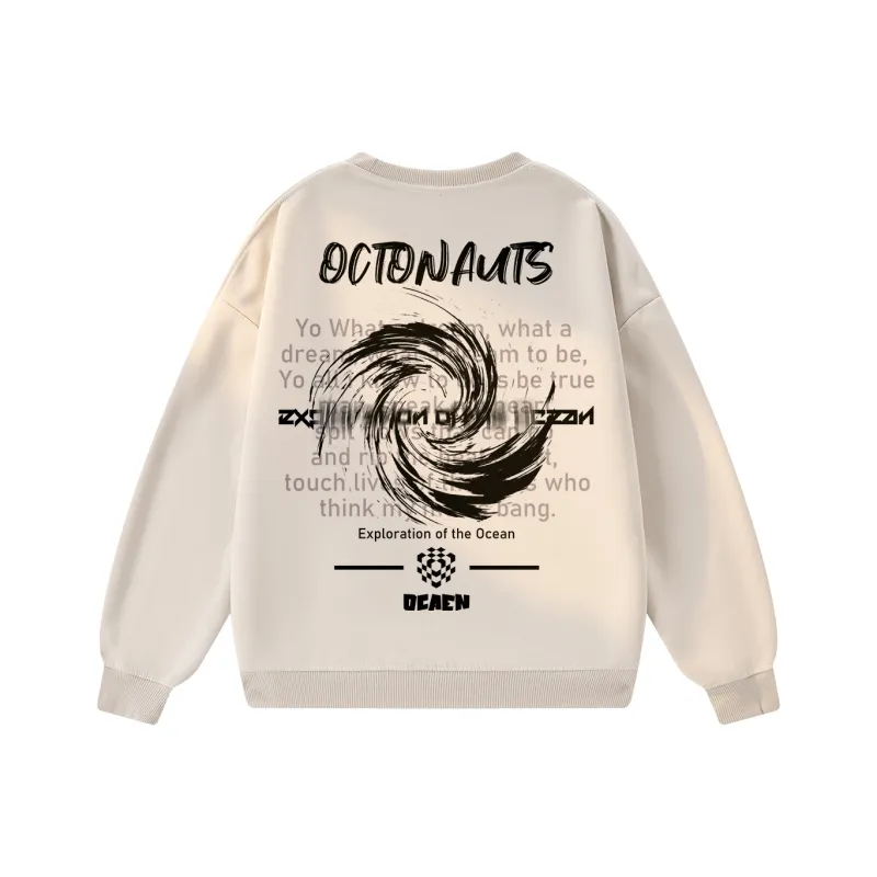 Small Columns Under The Sea Sweatshirt Unisex-12