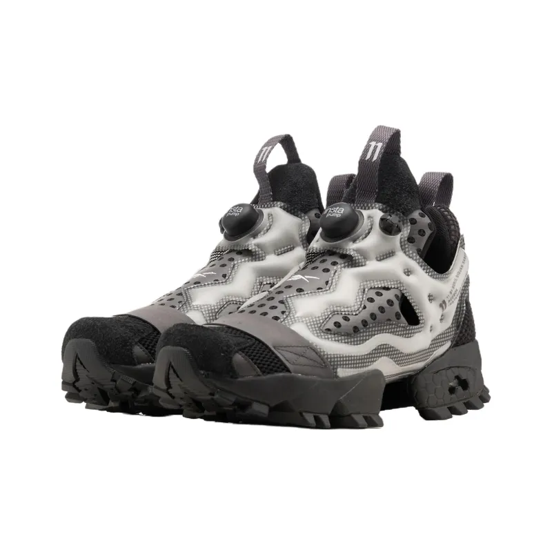 11 BY BBS x Reebok Instapump Fury Anti Slip Wear Resistant Low Top Casual Shoes Men's Black-3