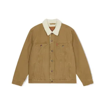 Levi's Jacket Men's Brown Yellow