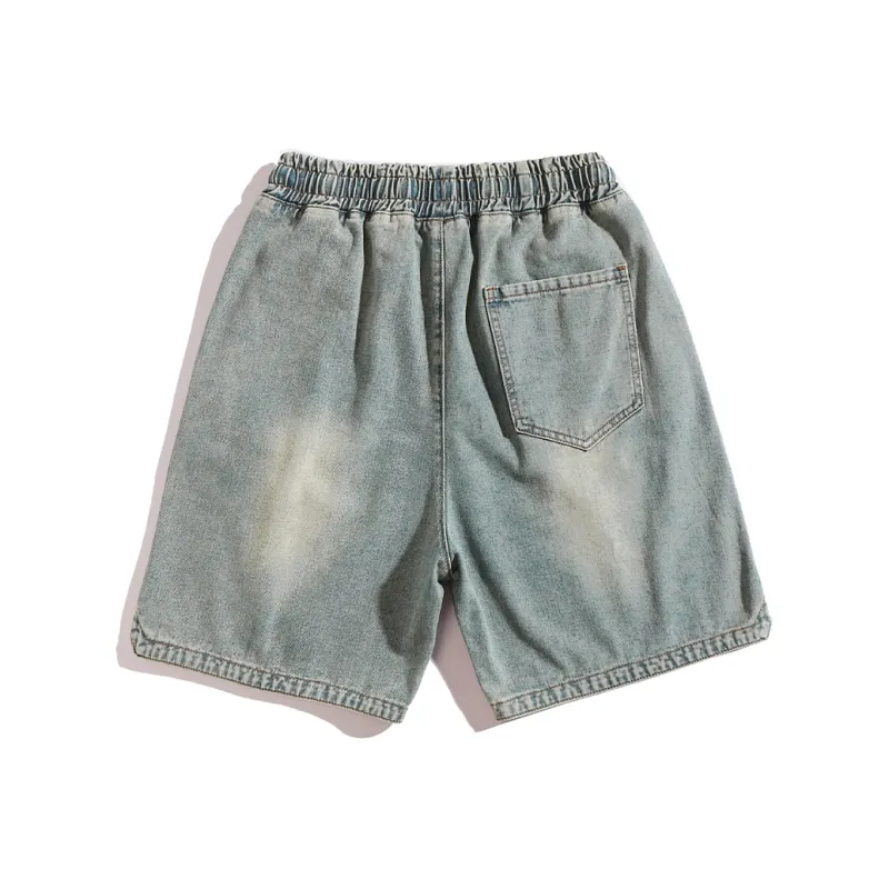 HOZZS Denim Shorts Unisex-5