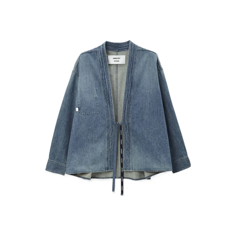 AMBUSH Jackets Men Medium Blue-0