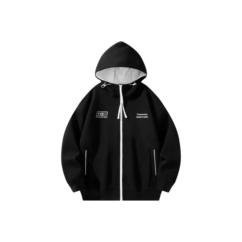 PRESSURE Sweatshirt Unisex Black-0