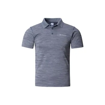Columbia Polo Shirts Men Gray