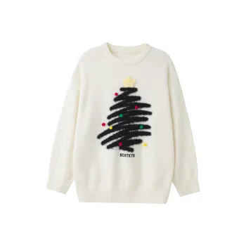 YK&YB Knitwear Unisex White