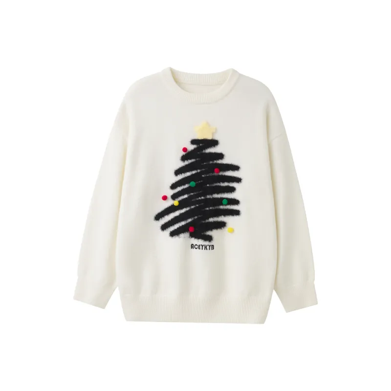 YK&YB Knitwear Unisex White-0