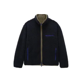 WOOLRICH Reversible Curly fleece Jacket
