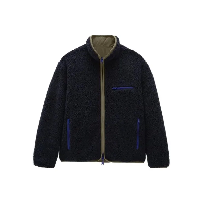 WOOLRICH Reversible Curly fleece Jacket-0