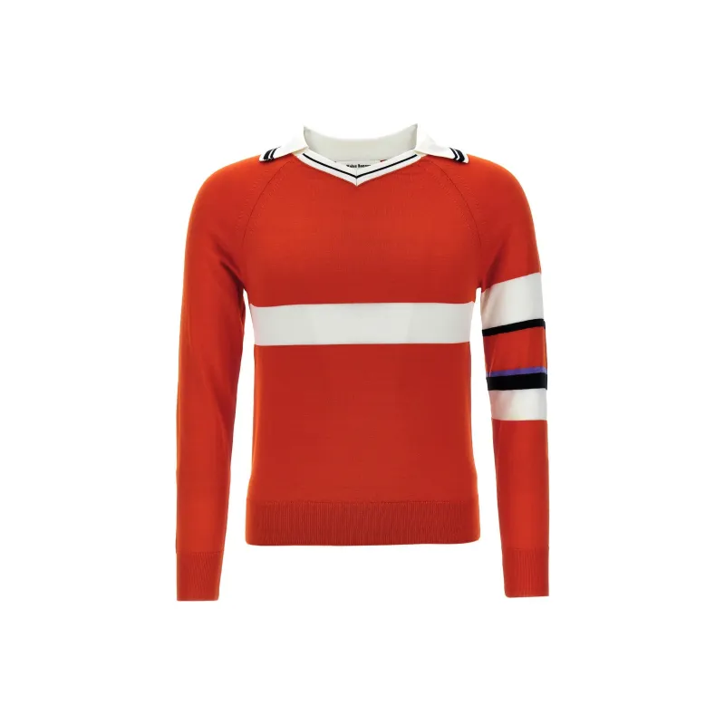 Wales Bonner Calm Polo Shirt-0