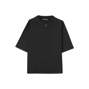 PALM ANGELS Foggy Logo Over T Shirt