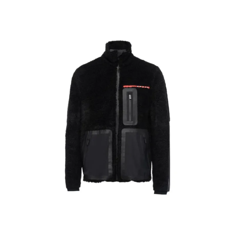 PRADA Jackets Men Black-0