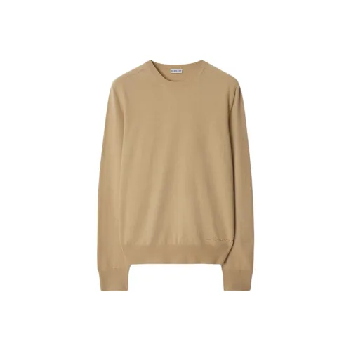Burberry Logo-embroidered Cashmere Jumper