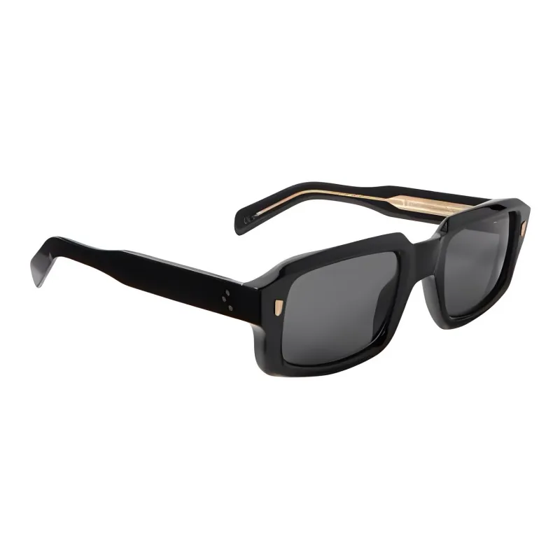Cutler And Gross Plastic Rectangular Sunglasses Men's Black-2
